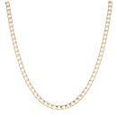 9ct Yellow Gold Curb Chain 18"