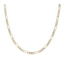 9ct Yellow Gold Figaro Chain 18"