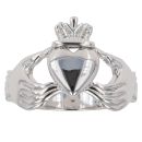 Silver Claddagh Ring By Icesia