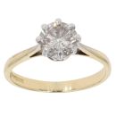 18ct Yellow Gold 1.10ct Diamond Solitaire Ring