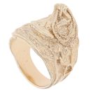 9ct Yellow Gold Saddle Ring