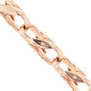 9ct Rose Gold Tulip Chain