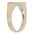 9ct Yellow Gold Patterned Signet Ring