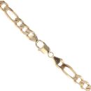 9ct Yellow Gold Figaro Chain 22"