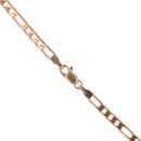 9ct Yellow Gold Figaro Chain 18"