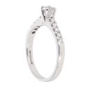 18ct White Gold 0.52ct Diamond Solitaire Ring
