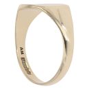 9ct Yellow Gold Patterned Signet Ring