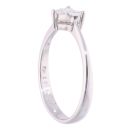 18ct White Gold 0.30ct Diamond Heart Ring