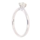18ct White Gold 0.50ct Brilliant Cut Diamond Solitaire Ring