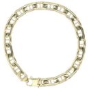 9ct Yellow Gold Anchor Bracelet 9"