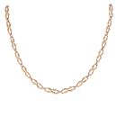 9ct Yellow Gold Fancy Chain 18"