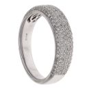 18ct White Gold 0.75ct Brilliant Cut Diamond Cluster Ring