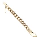 9ct Yellow Gold  I.D Bracelet 6.5"