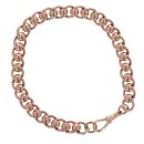 9ct Rose Gold Rollerball Bracelet 8.5"