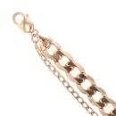 9ct Yellow Gold Curb Bracelet 9.5"