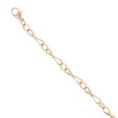 9ct Yellow Gold Fancy Bracelet 7.5"