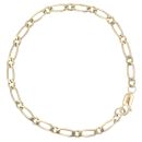 9ct Yellow Gold Fancy Bracelet 7"