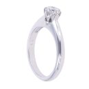 18ct White Gold 0.63ct Diamond Solitaire Ring