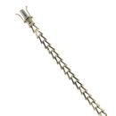 9ct Yellow Gold Fancy V Link Bracelet 7.5"