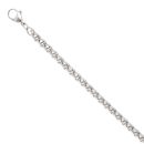 Stainless Steel Spiga Bracelet 8.5"