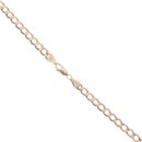 9ct Yellow Gold Curb Chain 22"