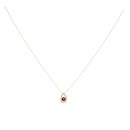 9ct Yellow Gold Tear Drop Pendant And Chain