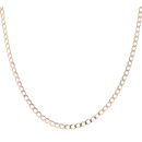9ct Yellow Gold Curb Chain 18"