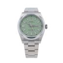 Rolex Oyster Perpetual 'Pistachio ' Pre Owned Watch Ref 134300