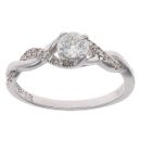 18ct White Gold 0.40ct Brilliant Cut Diamond Solitaire Ring