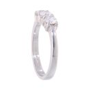 Platinum 0.50ct Diamond Trilogy Ring