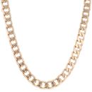 9ct Yellow Gold Curb Chain 22"