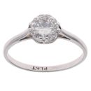 Platinum 1.00ct Diamond Solitaire Ring