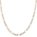 9ct Yellow Gold Figaro Chain 30"