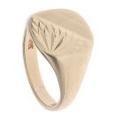 9ct Yellow Gold Patterned Signet Ring