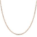 9ct Yellow Gold Square Belcher Chain 24"