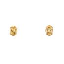 9ct Yellow Gold Citrine Stud Earrings