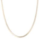 9ct Yellow Gold Curb Chain 18"
