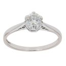 18ct White Gold 0.50ct Diamond Solitaire Ring