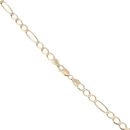 9ct Yellow Gold Figaro Chain 20"