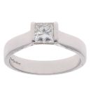 Platinum 0.56ct Diamond Solitaire Ring