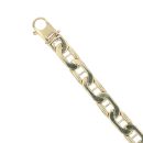 9ct Yellow Gold Anchor Bracelet 9"