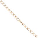 9ct Yellow Gold Rollerball Chain 20"