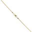 22ct Yellow Gold Foxtail Chain 20"
