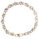 9ct Yellow Gold Fancy Bracelet 7"