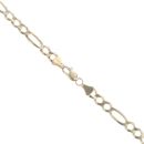 9ct Yellow Gold Figaro Chain 26"
