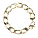 9ct Yellow Gold Curb Bracelet 8"