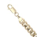 9ct Yellow Gold Curb Bracelet 7"