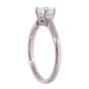 18ct White Gold 1.00ct Diamond Solitaire Ring