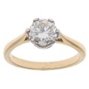 18ct Yellow Gold 1.40ct Brilliant Cut Diamond Solitaire Ring