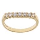 18ct Yellow Gold 0.30ct Diamond Wishbone Ring